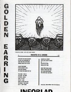 Golden Earring Fanzine 1999-2 front