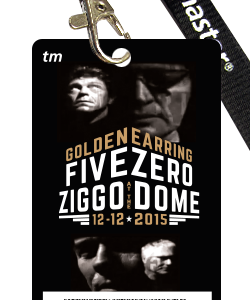 2015-12-12 Golden Earring Ziggo collectors ticket